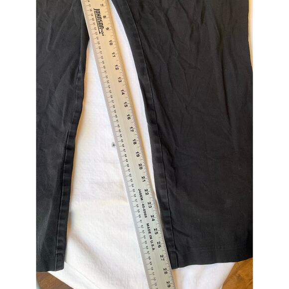 St. John's Bay Women Khaki Pants size 22W Black Straight Leg Mid Rise - Picture 5 of 11